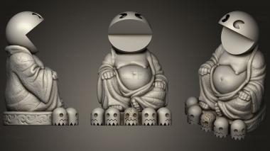 3D model Pac Man Buddha (STL)